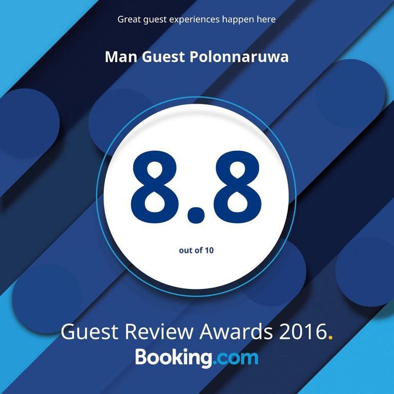 Man Guest Polonnaruwa Hotel Bagian luar foto